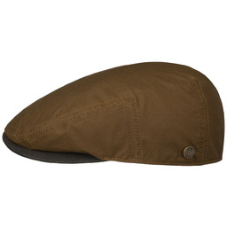 Kaszkiet Waxed Cotton Driver by Balmoral, brązowy, L (58-59 cm)