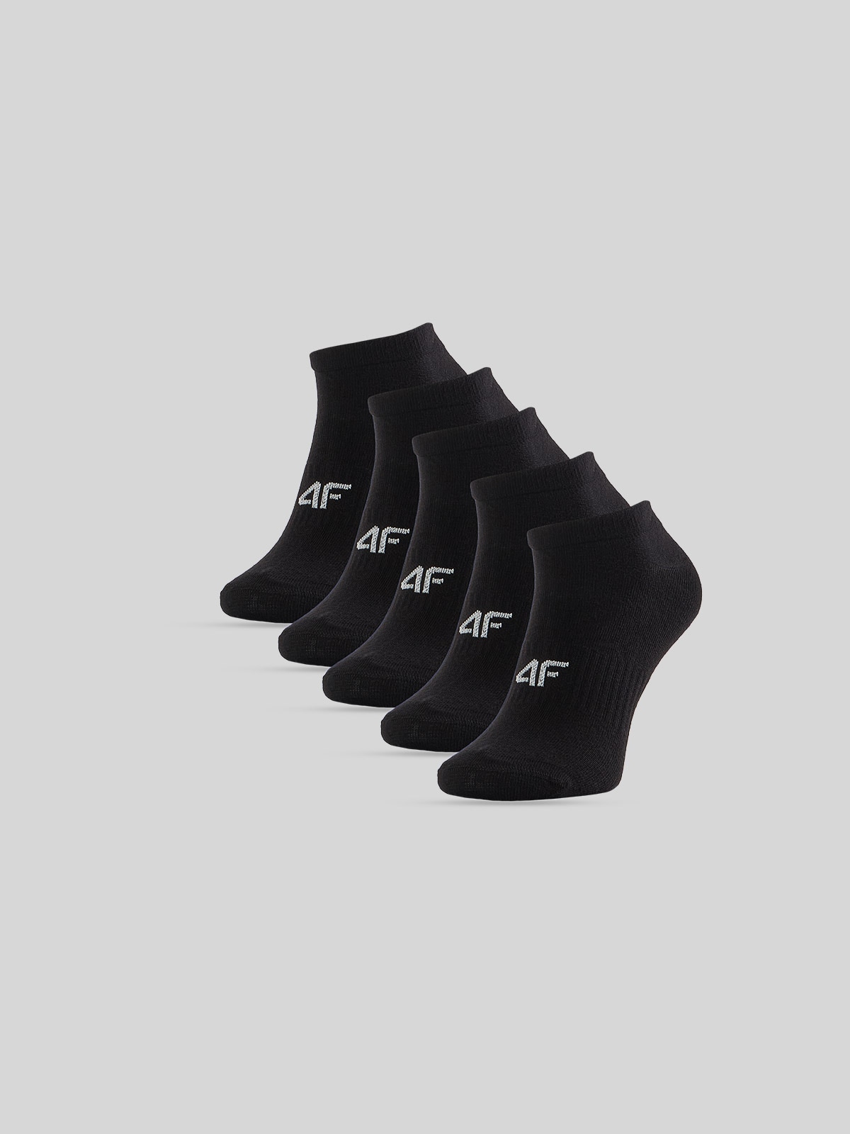 4F Skarpetki krótkie (5-pack) damskie - czarne 39-42