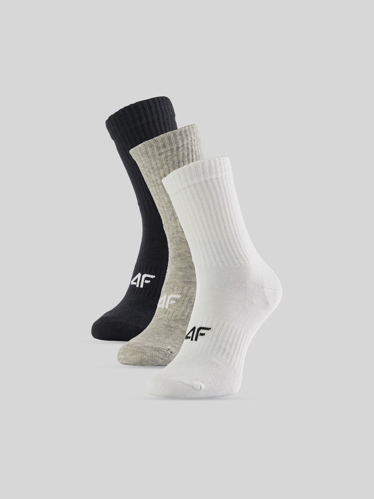 4F Skarpetki długie (3-pack) damskie - multikolor 39-42