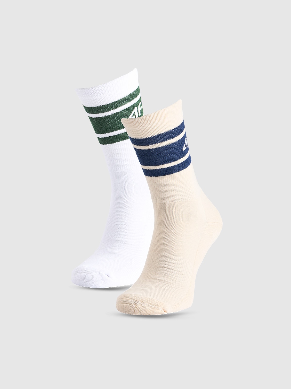 4F Skarpety casual za kostkę (2-pack) damskie - multikolor 35-38