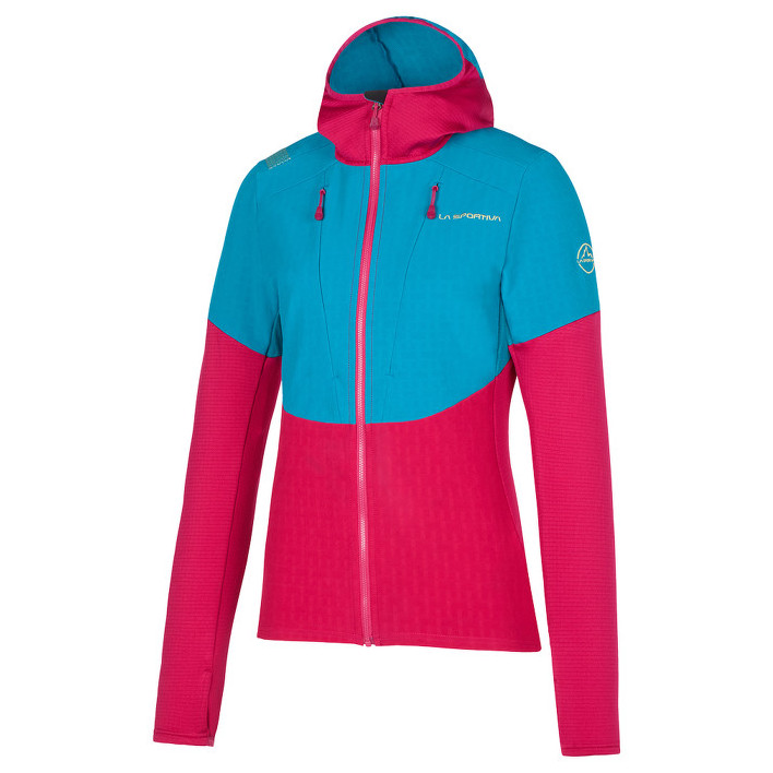 Bluza damska La Sportiva Session Tech Hoody W Rozmiar: M / Kolor: niebieski/różowy