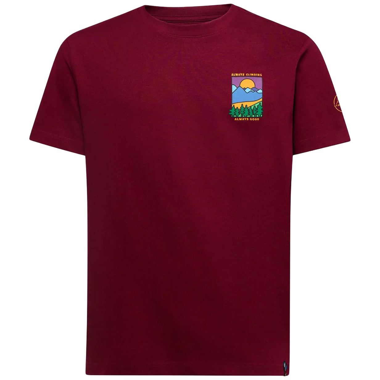 Koszulka męska La Sportiva Always Climbing T-Shirt M Rozmiar: M / Kolor: czerwony