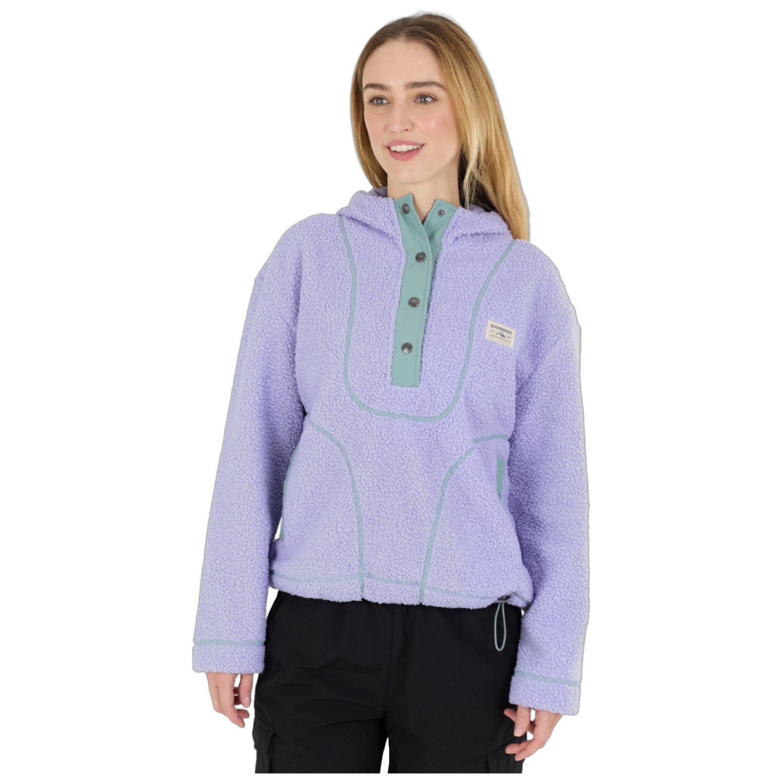Bluza damska Fundango Juniper Pile Jacket Rozmiar: L / Kolor: fioletowy
