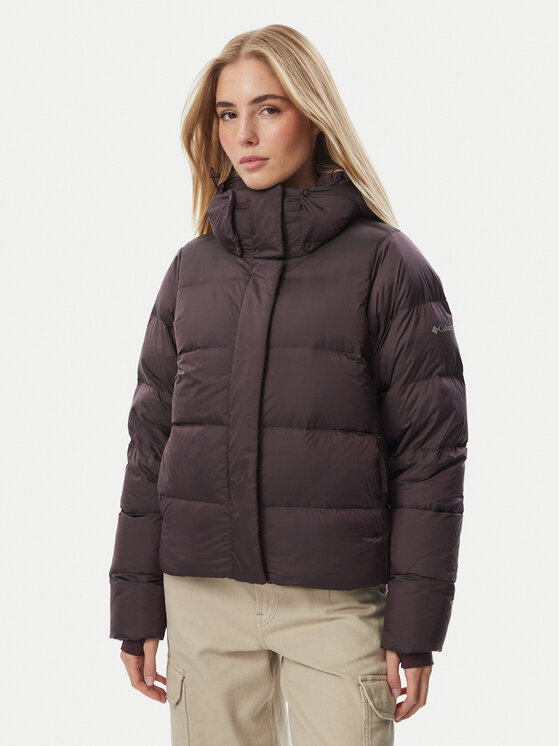 Columbia Kurtka puchowa Amaze Puff 2133714 Bordowy Regular Fit