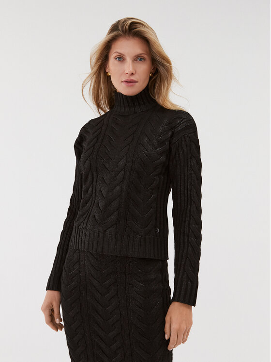 Guess Golf W3BR42 Z3A50 Czarny Regular Fit