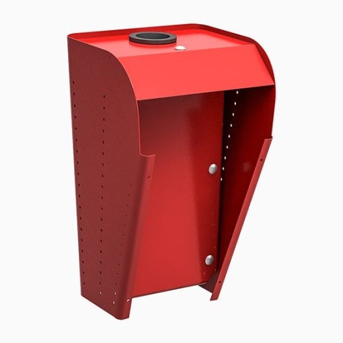 ISS Pojemnik rozładunkowy - Kulochwyt SCR01 ISS-SCR01-50295-RED