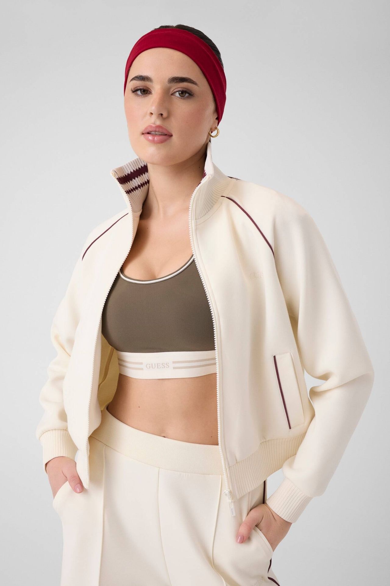 GUESS ACTIVE Bluza Sibilla Loose fit