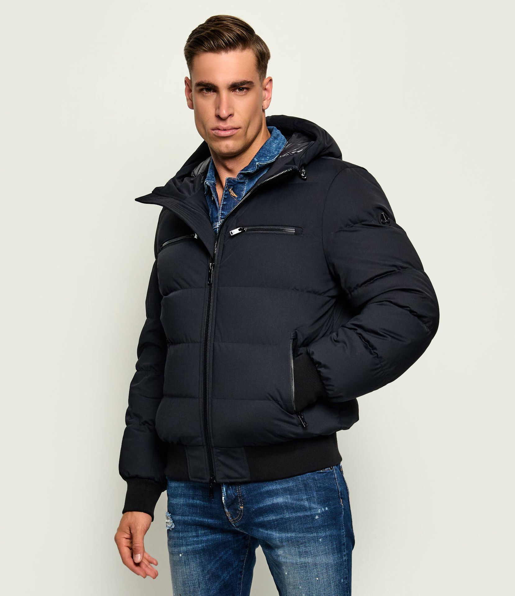Moose Knuckles Puchowa kurtka Soho Regular Fit