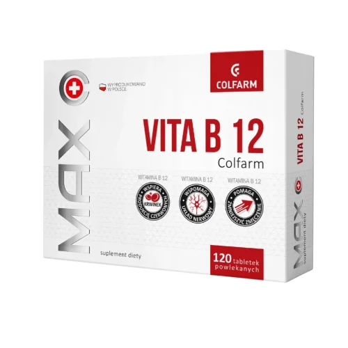 Witamina B12 Colfarm, 120 tabl.