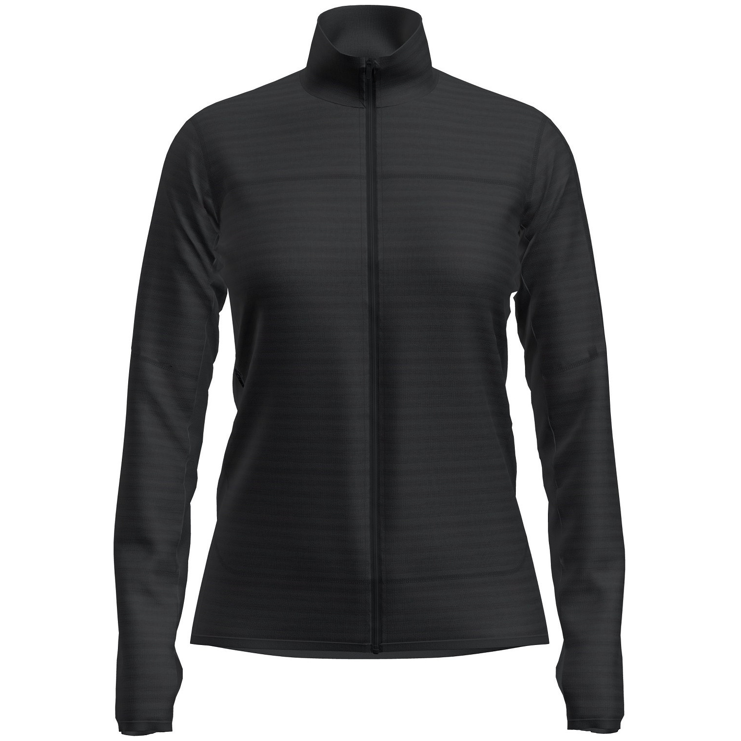 Bluza damska Icebreaker Women Merino Blend 300 RealFleece™ Descender LS Zip Rozmiar: L / Kolor: czarny