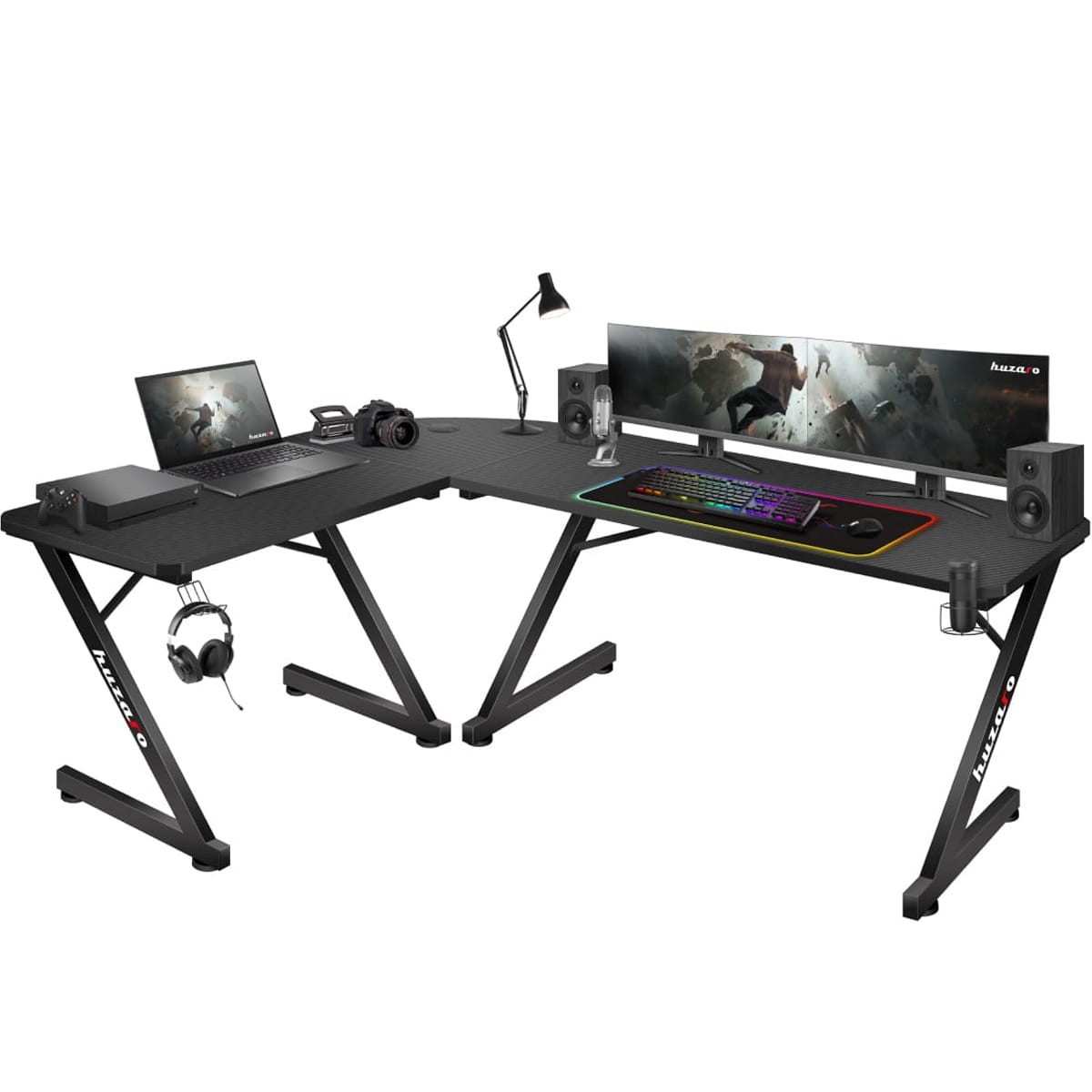 Huzaro Stół do gier Hero 7.0 Czarny Hero 7.0 Black