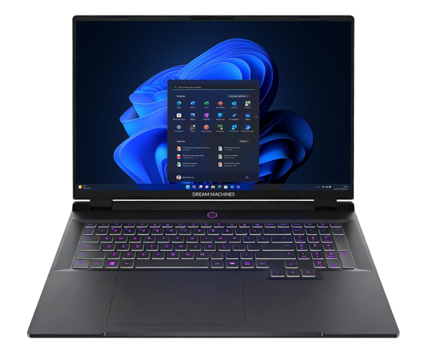 Dream Machines RG5060-18PL22 i7-14650HX/32GB/1TB/Win11X RTX5060 144Hz
