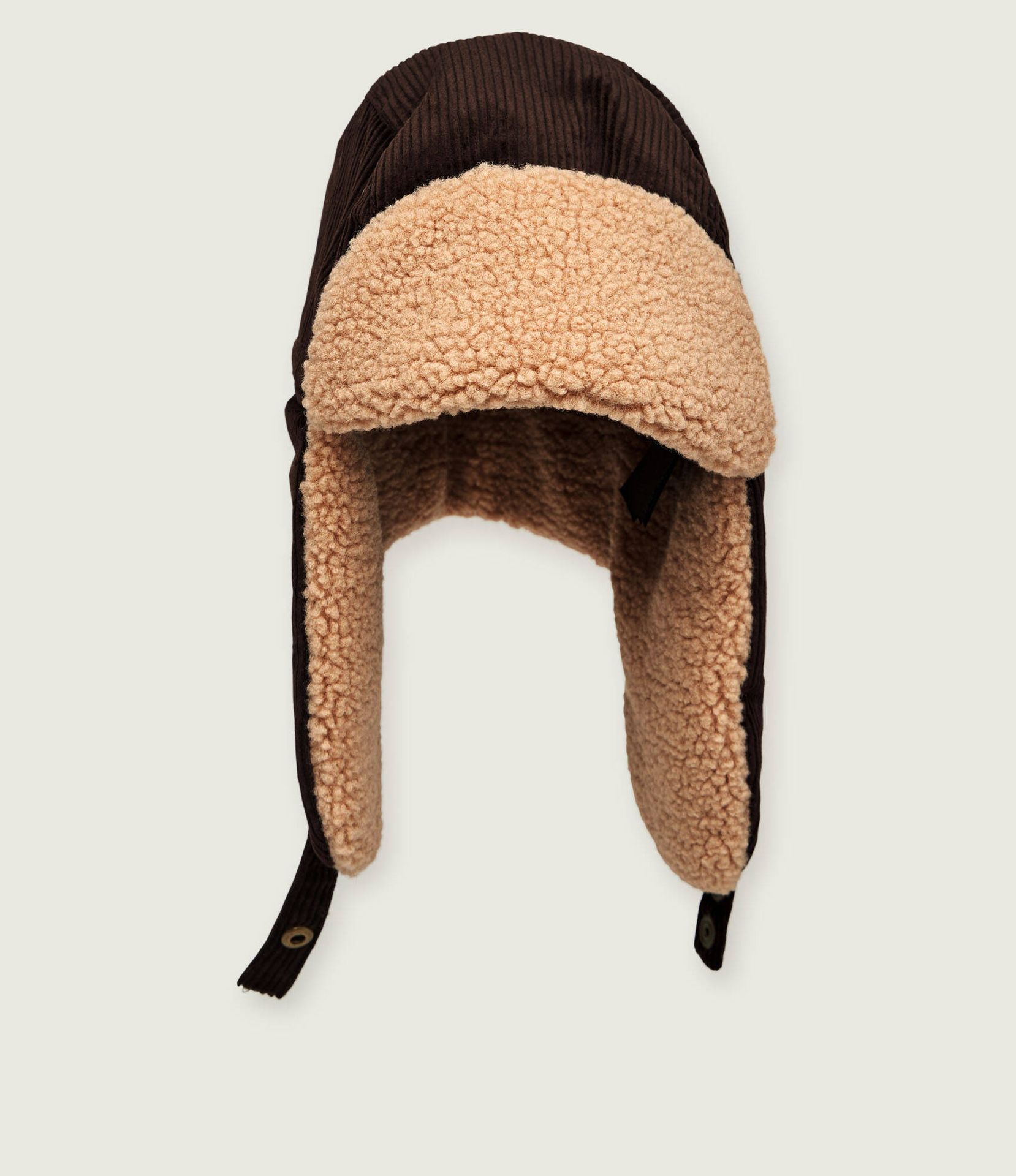 Barbour Czapka Westdale sztruks shearling