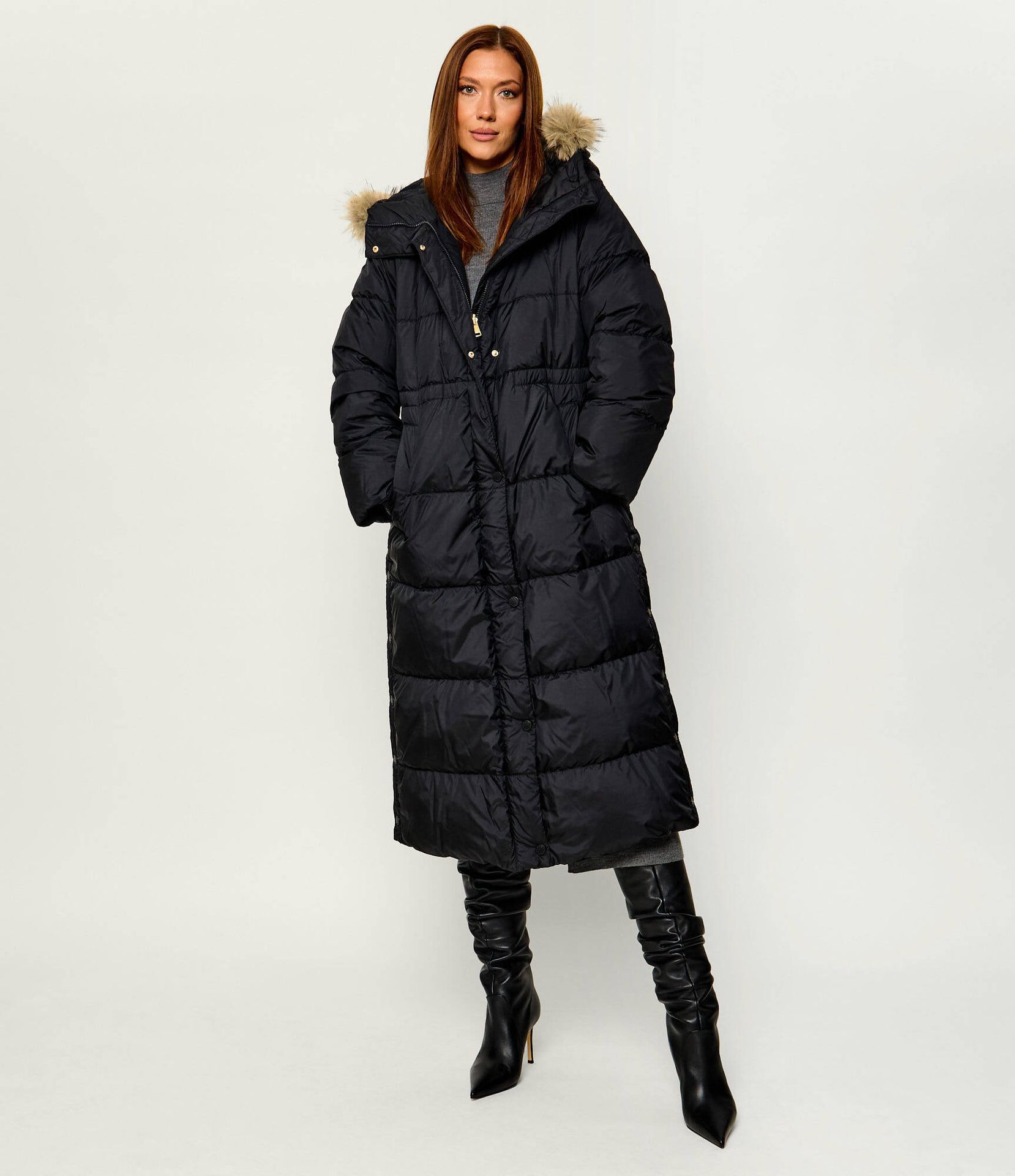 Weekend MaxMara Puchowy dwustronny płaszcz Wkdnovak