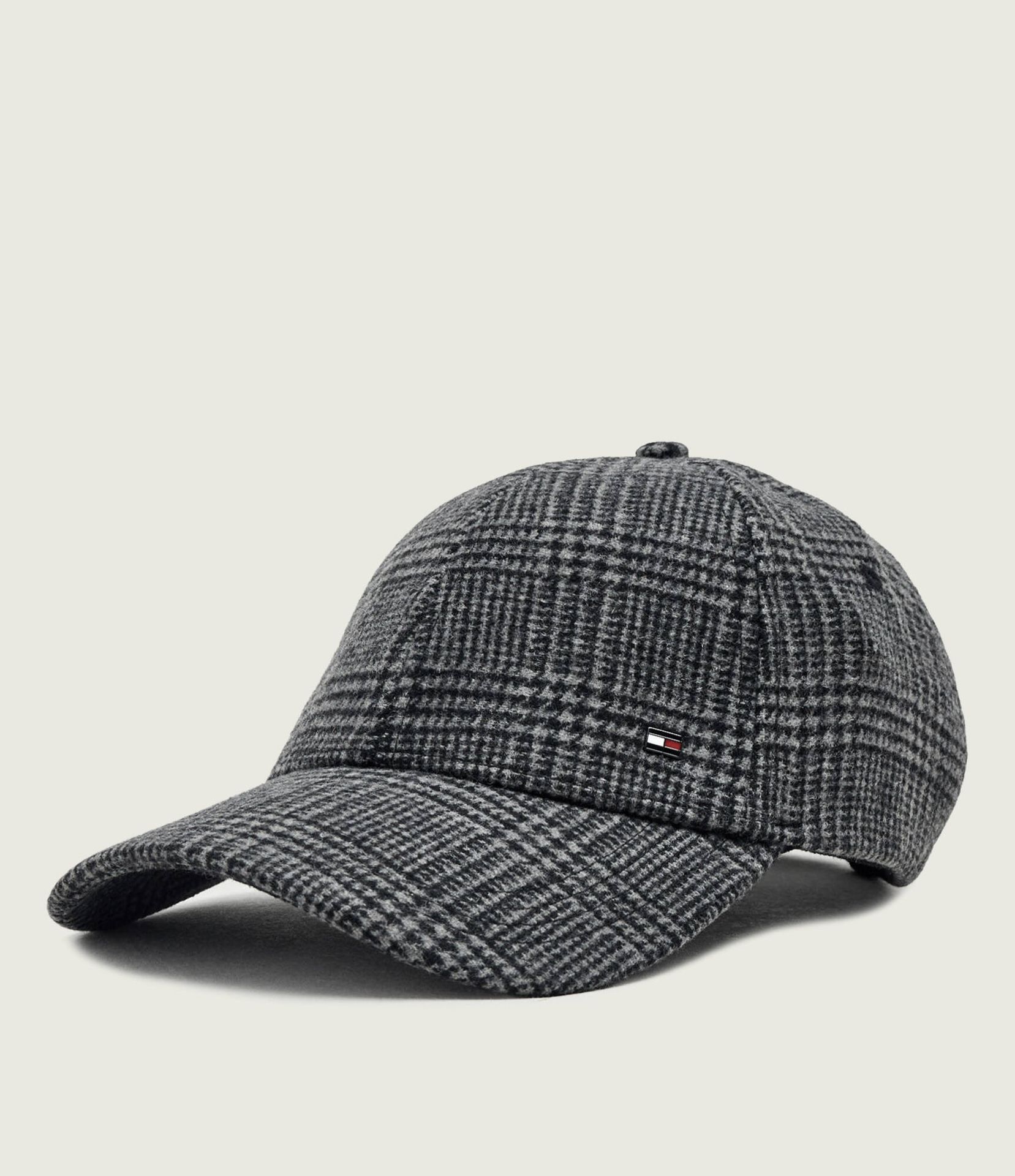 Tommy Hilfiger Wełniana bejsbolówka Melton
