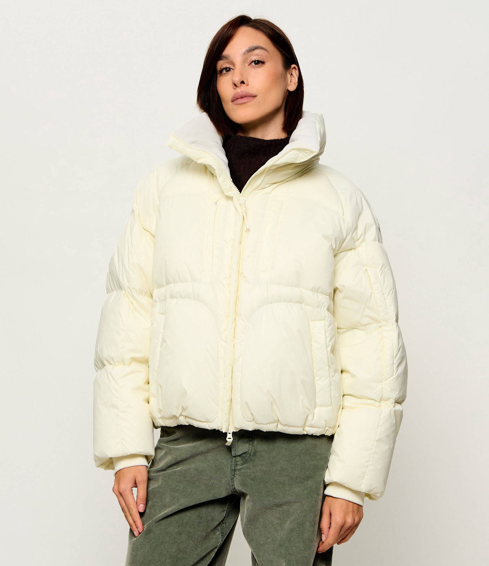 PARAJUMPERS Puchowa kurtka z szelkami Toulala Oversize fit