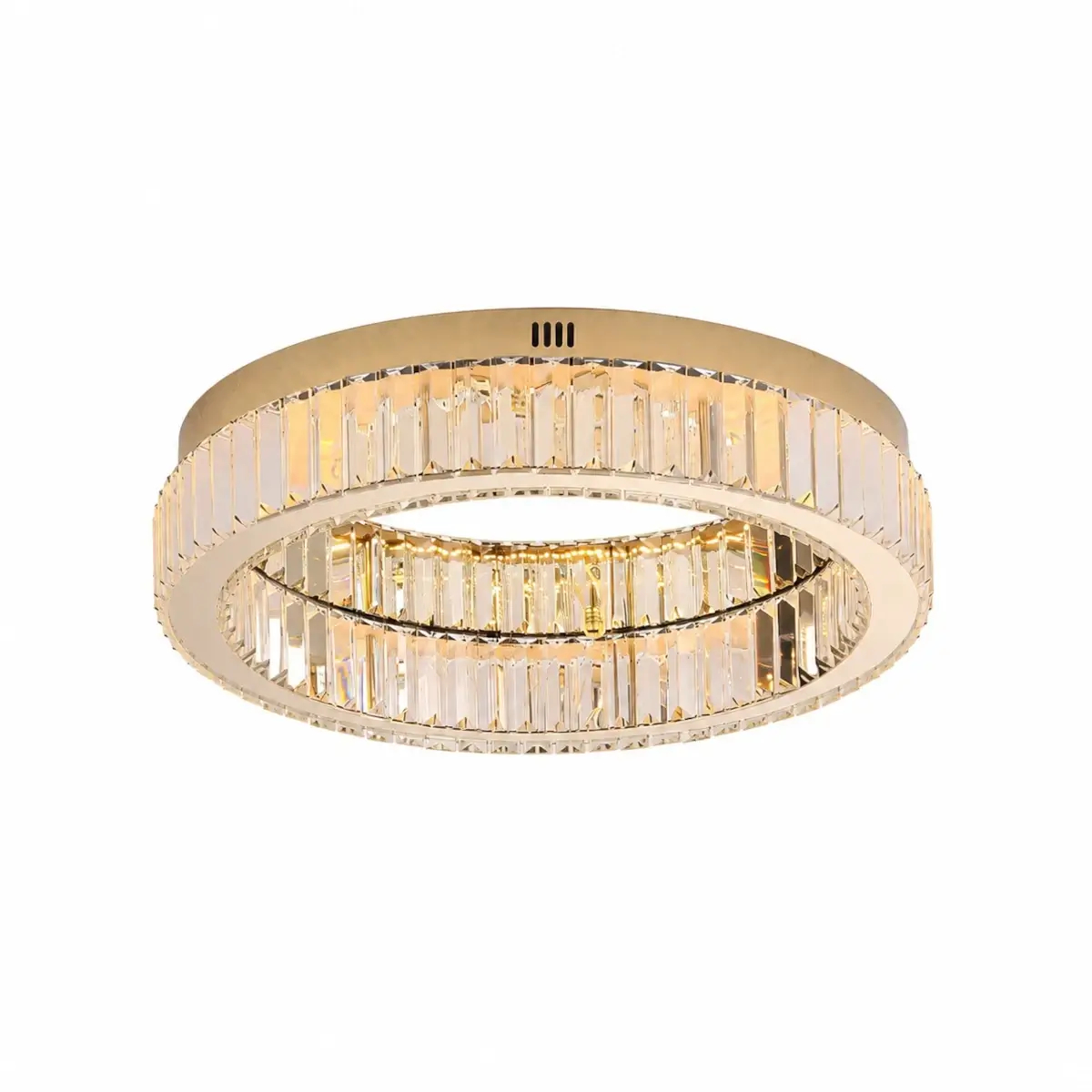 Plafon kryształowy APOLLO ST-8876W-50 złoty LED 12W glamour