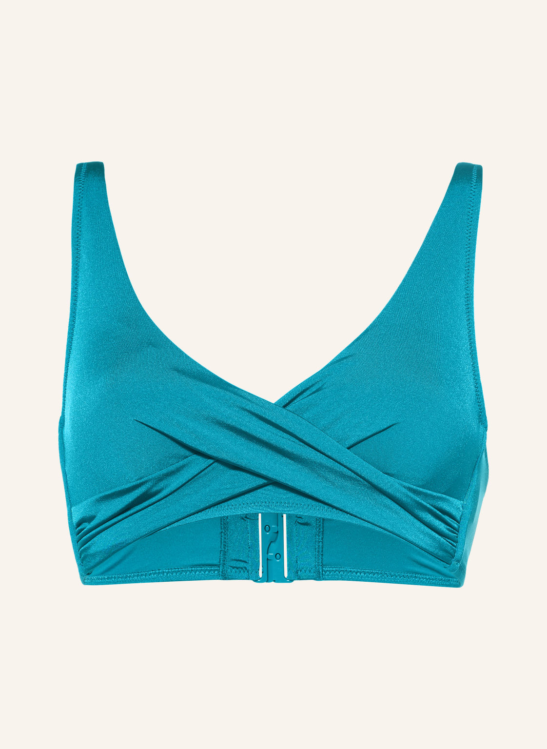 Watercult Góra Od Bikini Bralette Soft Sculpt W Stylu Kopertowym blau