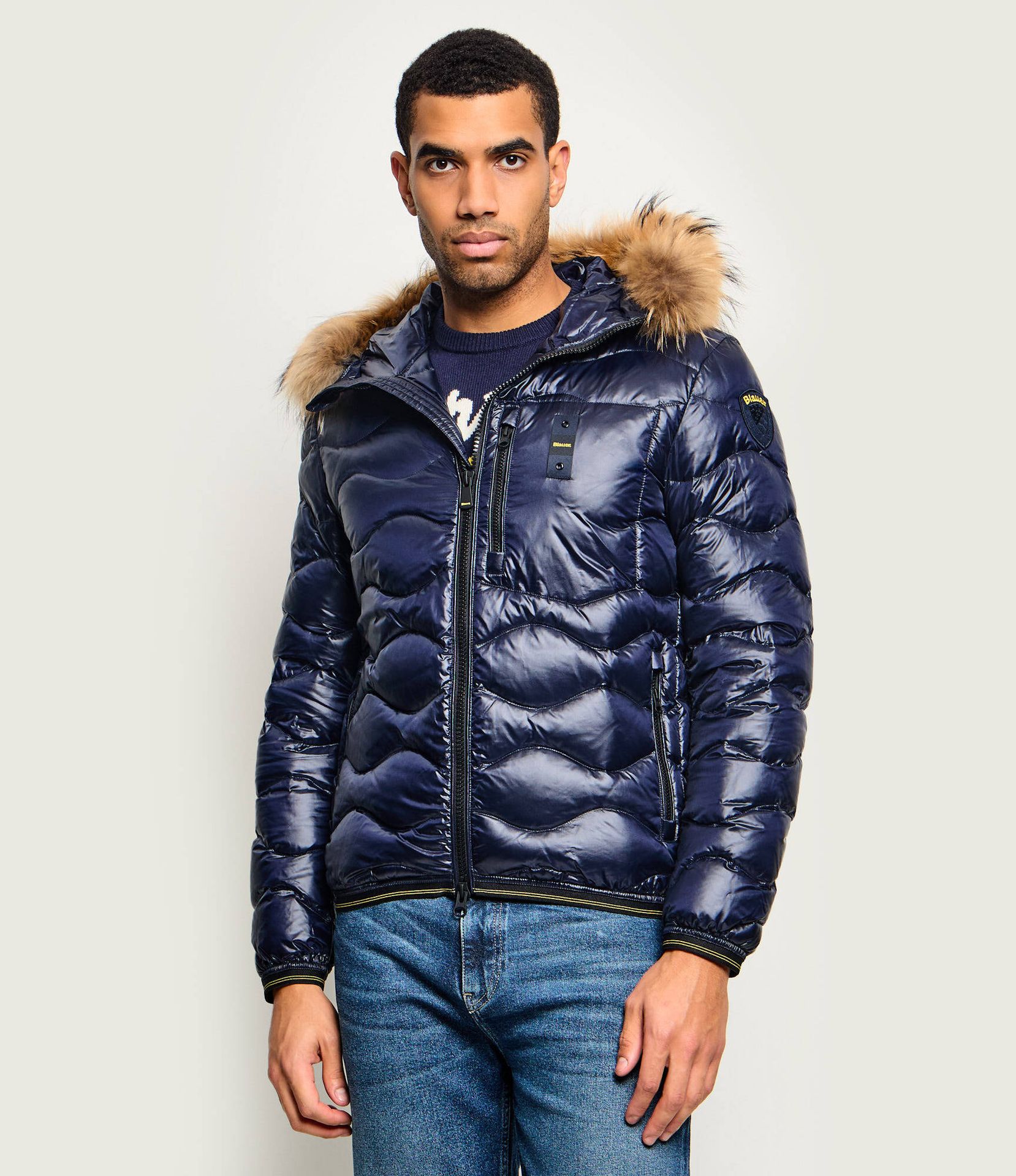 BLAUER Puchowa kurtka Wavefur Regular Fit