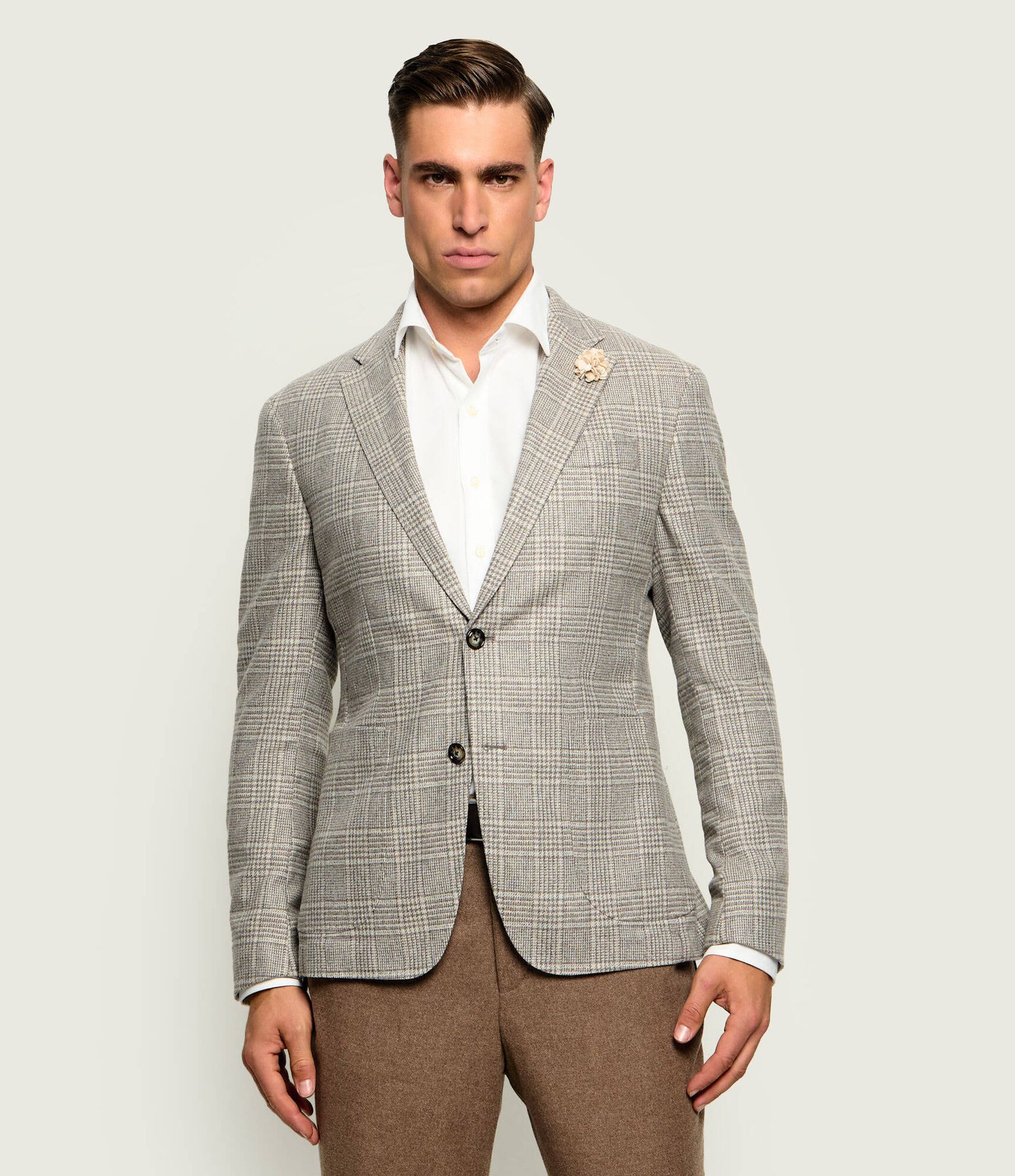 Joop! Wełniana marynarka Hoverest Slim Fit