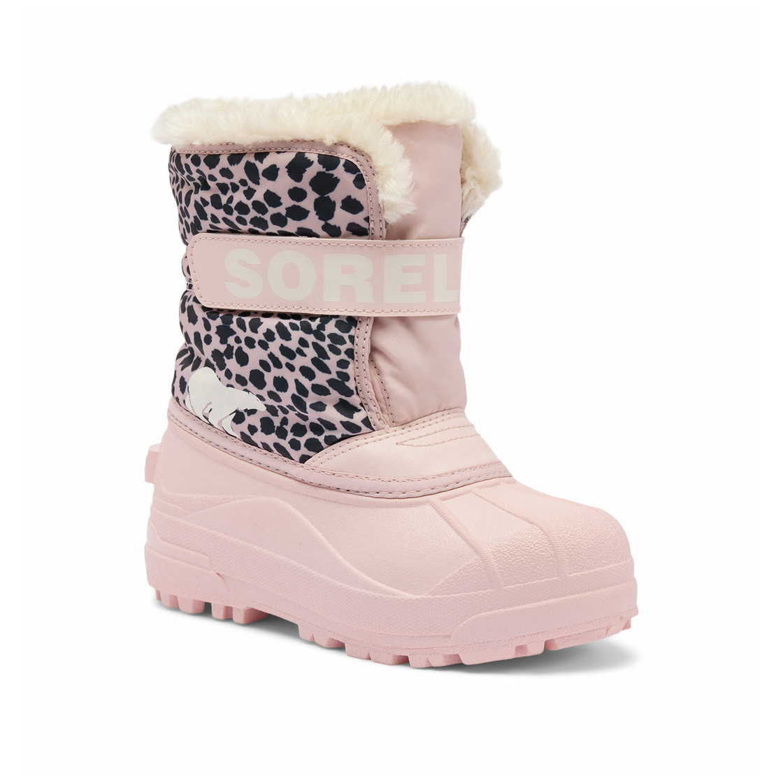 Dziecięce buty zimowe Sorel Snow Commander™ Pink Rozmiar butów (UE): 28 / Kolor: różowy