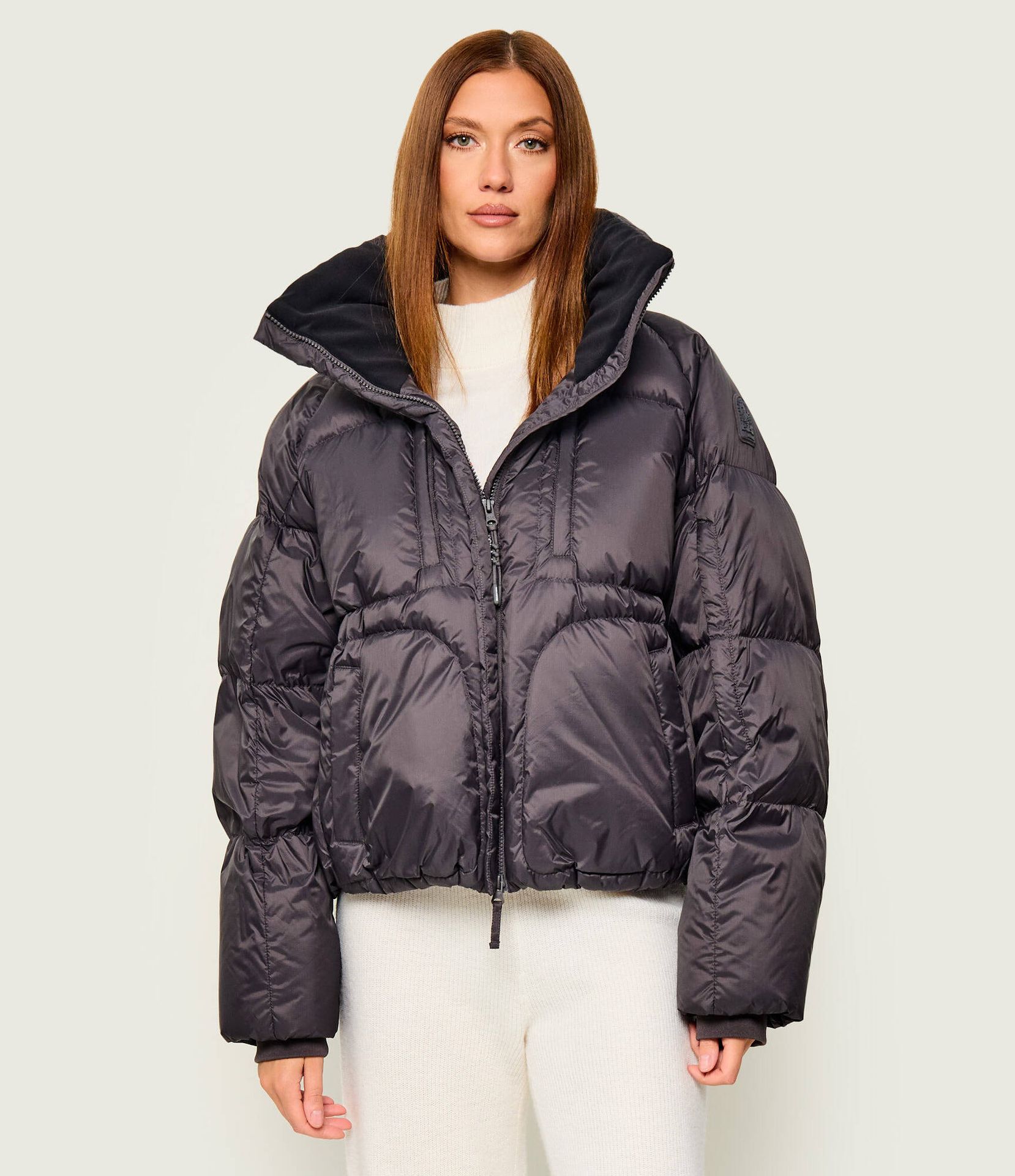 PARAJUMPERS Puchowa kurtka z szelkami Toulala Oversize fit