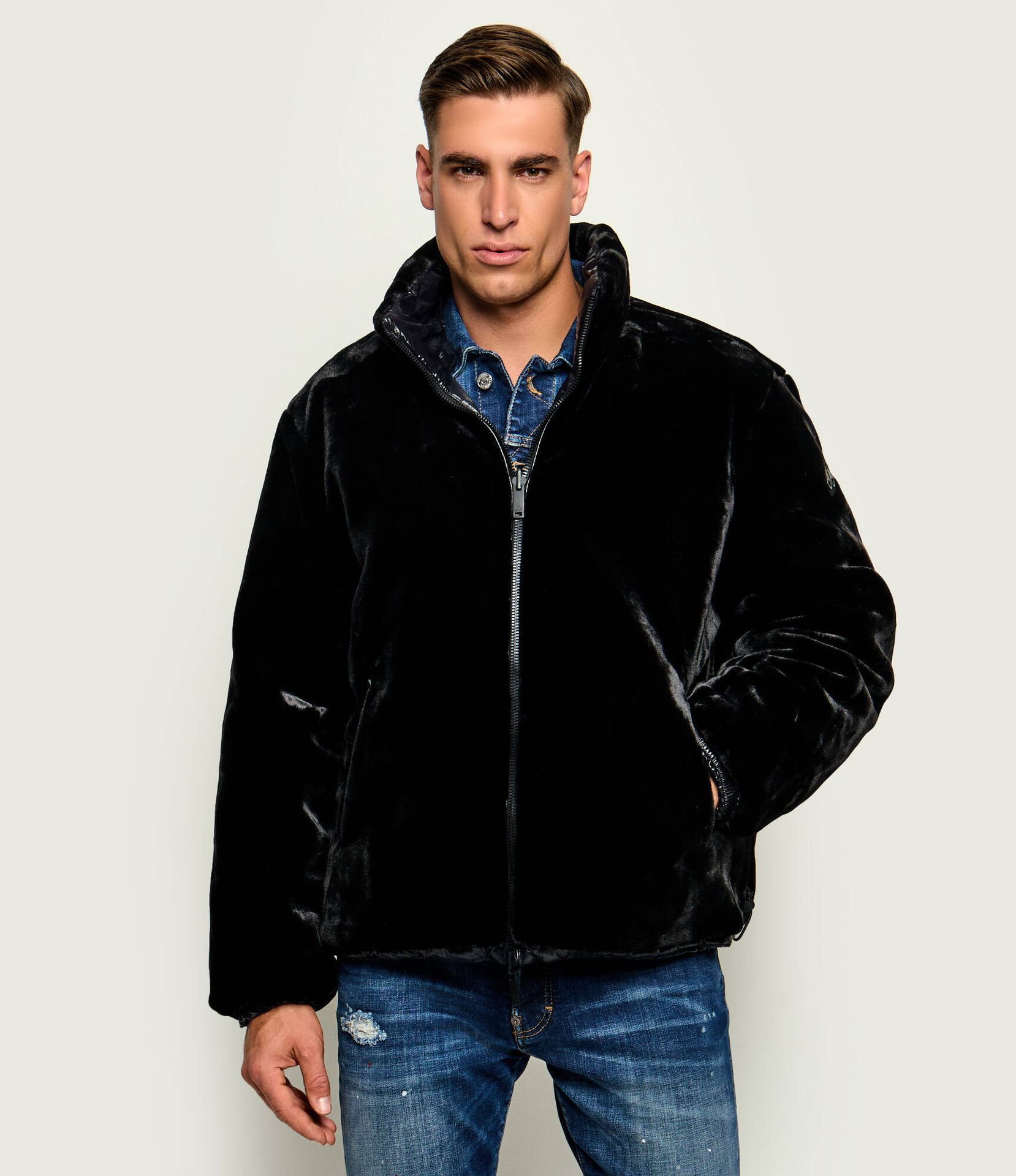 Moose Knuckles Puchowa dwustronna kurtka Kings Regular Fit