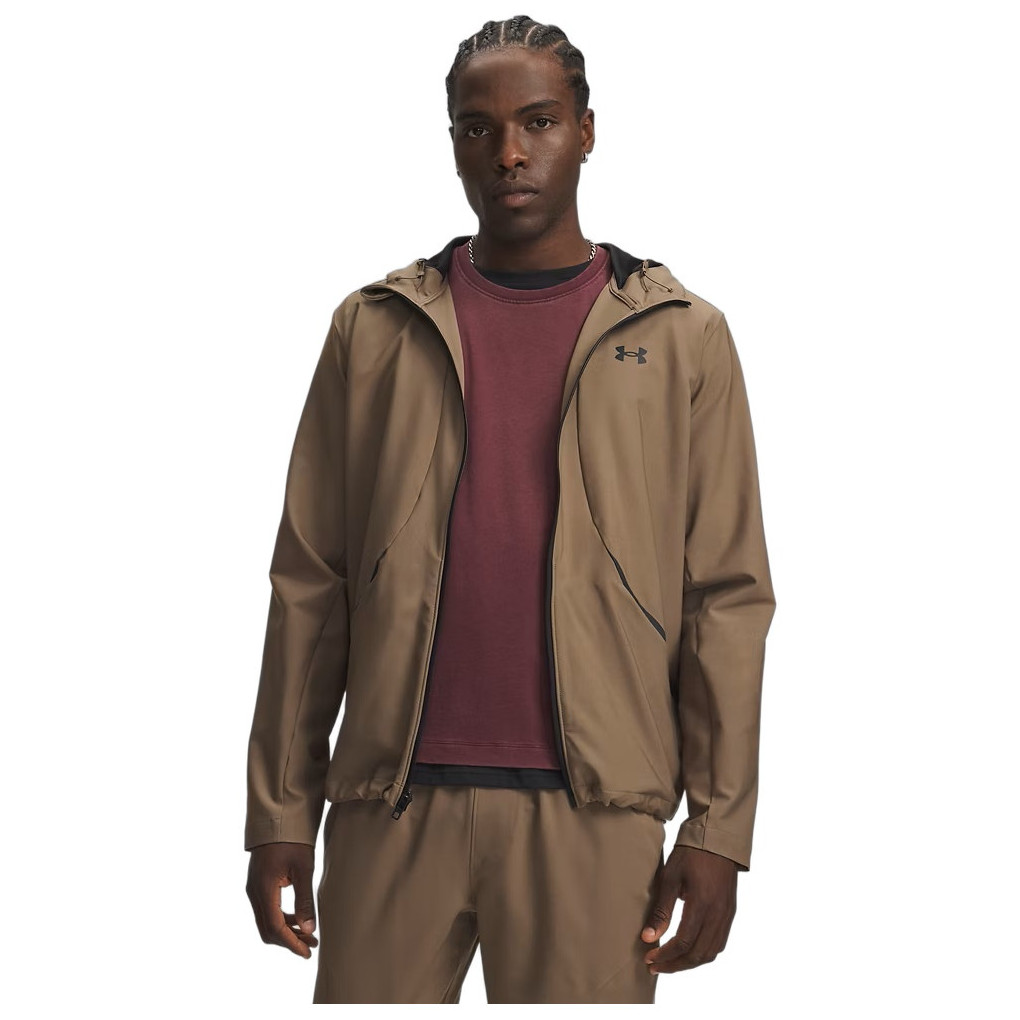 Kurtka męska Under Armour Unstoppable Woven Jacket Rozmiar: M / Kolor: brązowy