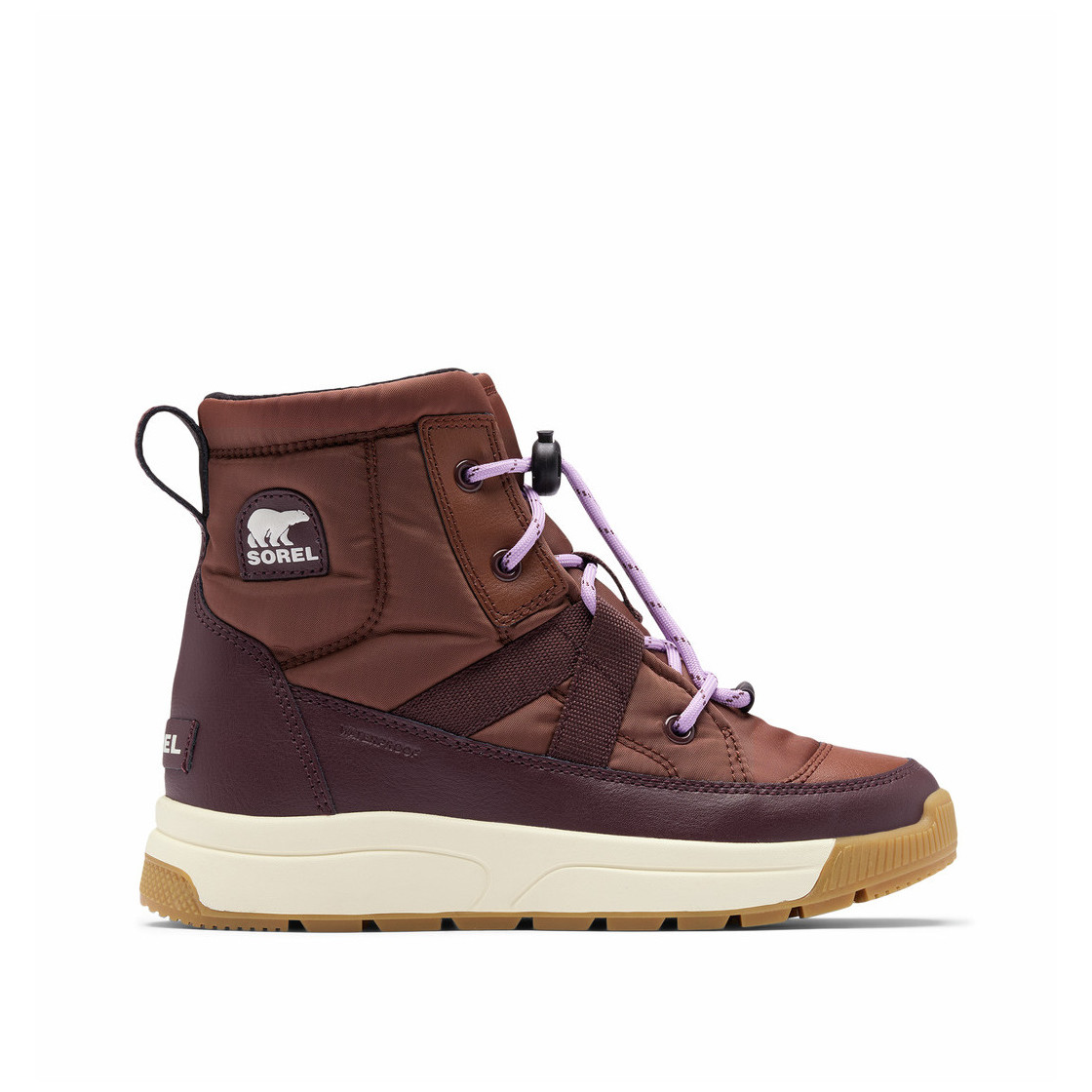 Dziecięce buty zimowe Sorel Whitney™ III Mid Wp Auburn Rozmiar butów (UE): 33 / Kolor: brązowy