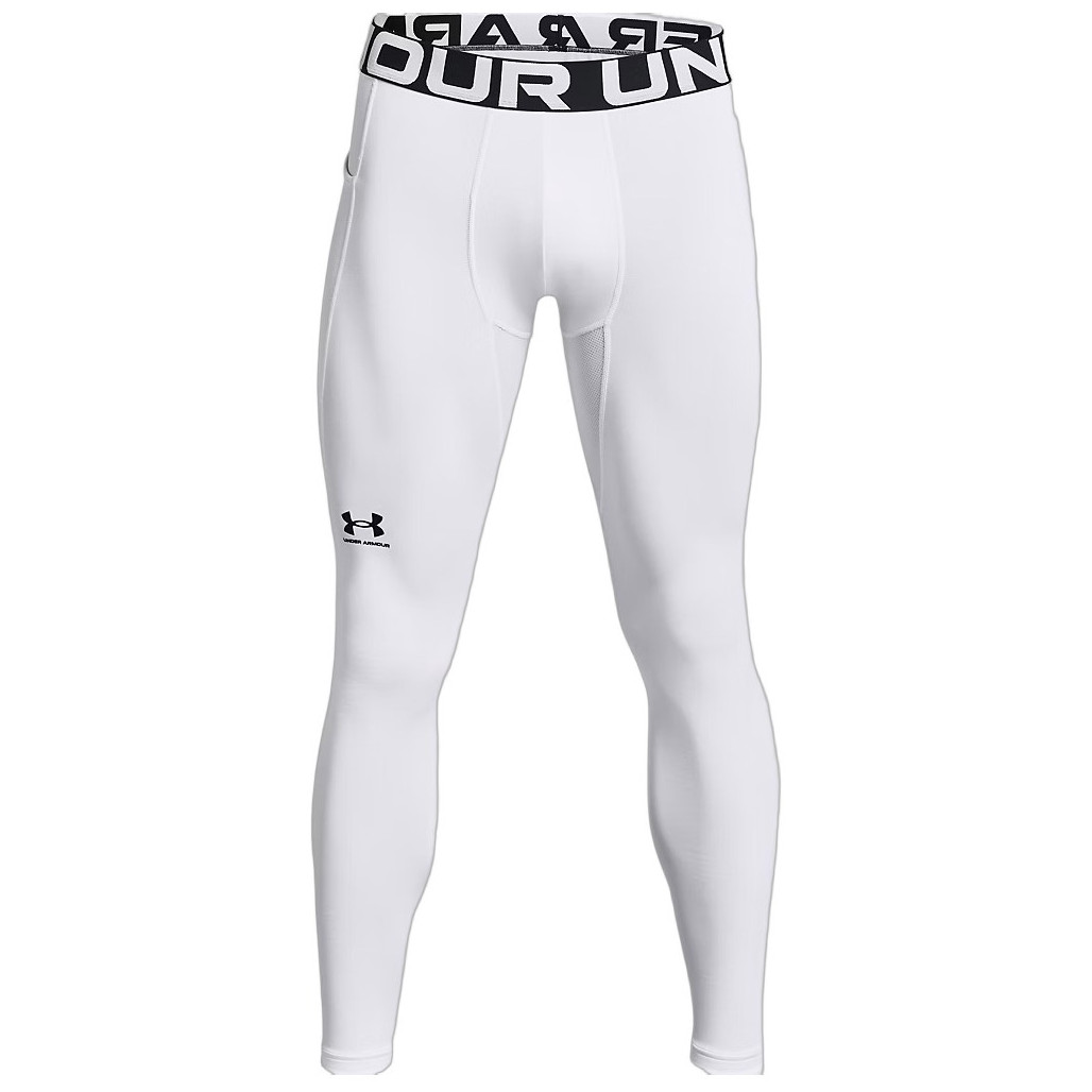 Męskie legginsy Under Armour CG Armour Leggings Rozmiar: M / Kolor: biały