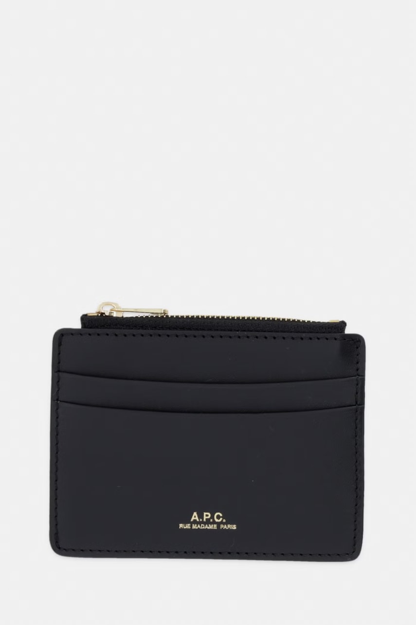 A.P.C. porte-carte paris portfel skórzany damski