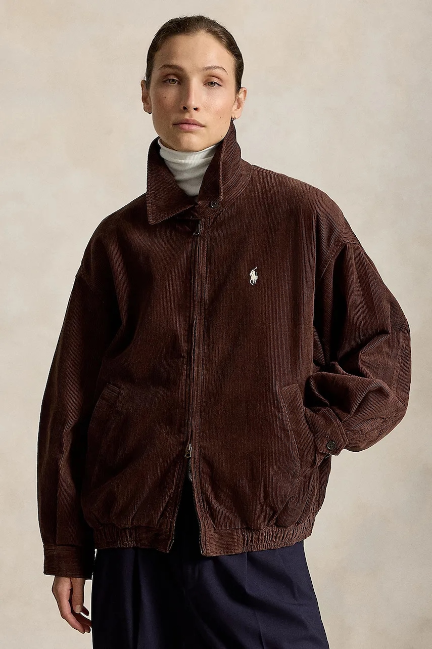 Polo Ralph Lauren kurtka damska z bawełną
