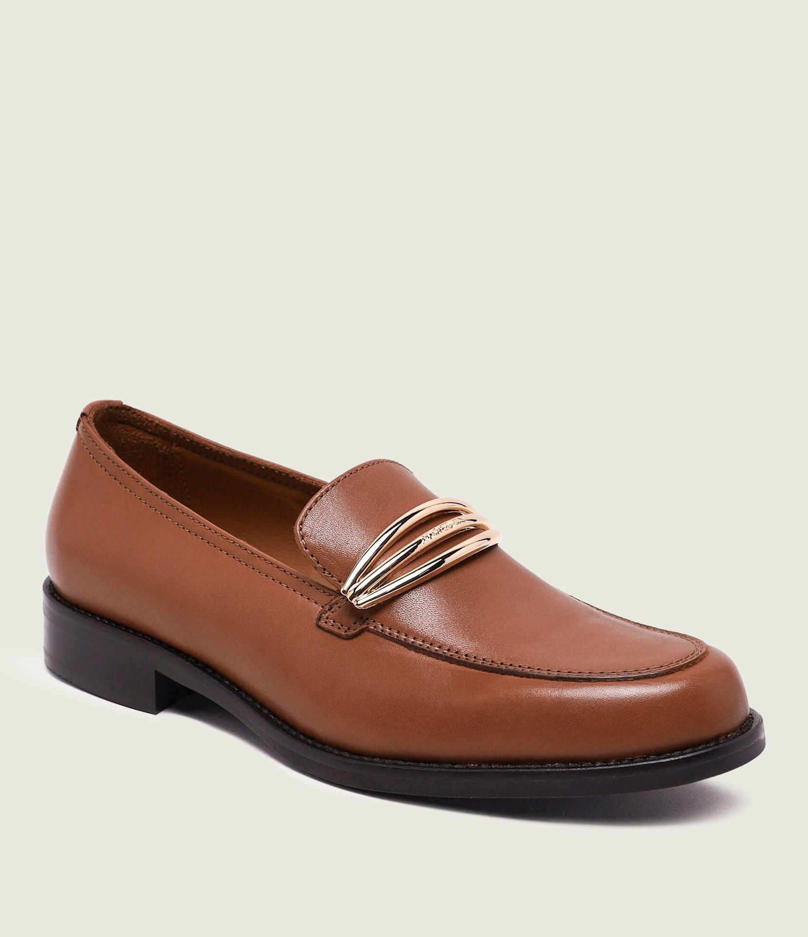 Marc Cain Skórzane loafersy