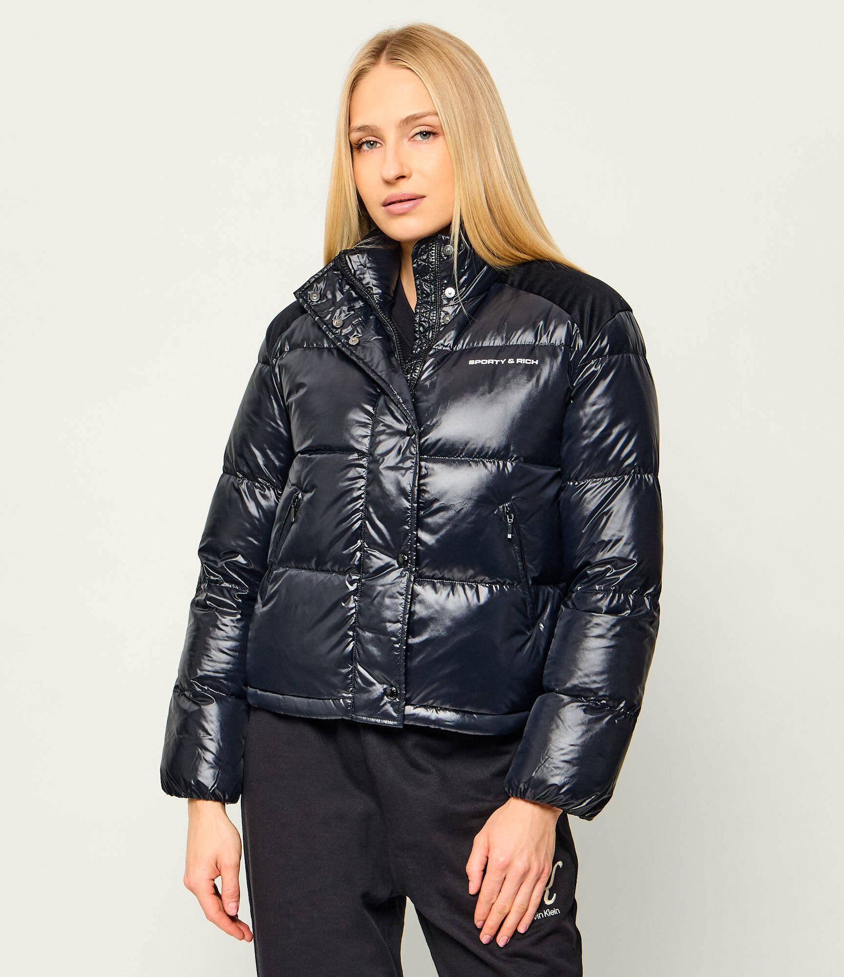 Sporty&Rich Puchowa kurtka Devan Regular Fit