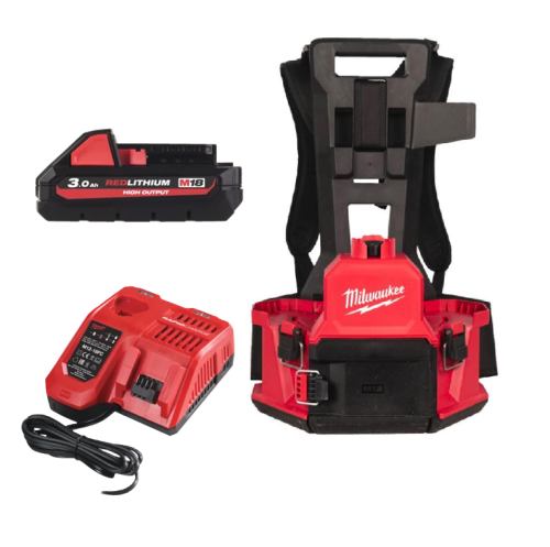 Milwaukee M18 BBPFP2-301 - Opryskiwacz ciśnieniowy plecakowy 18 V 3.0 Ah 4933498962