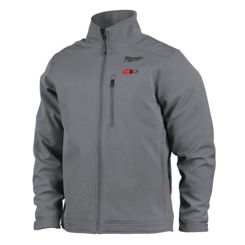 Milwaukee M12 HJ GREY5-0 - Kurtka podgrzewana męska premium, M12™ Li-ion 12 V, rozmiar XL