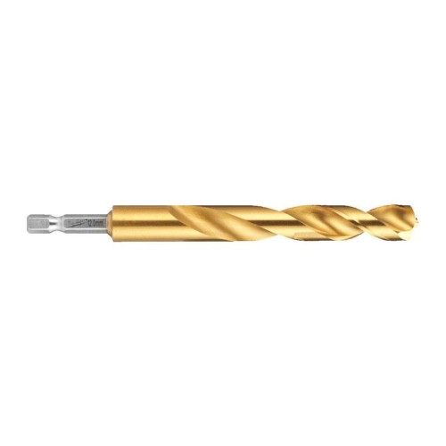 Milwaukee 4932500414 - Wiertło do metalu Shockwave HSS-G Tin 10,5 x 39/122 mm uchwyt Hex (5 szt.)
