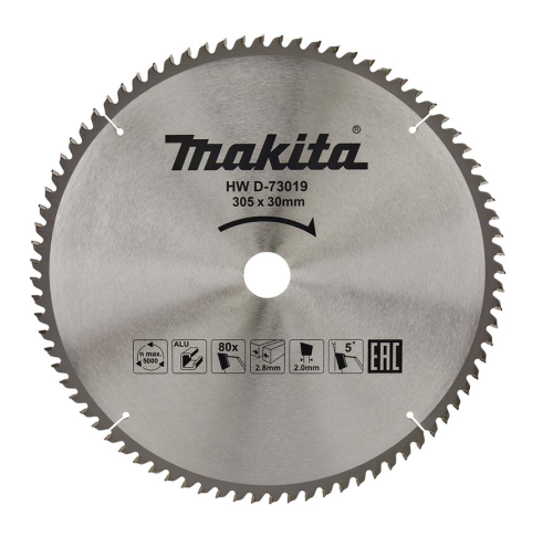 Makita D-81723 - Piła tarczowa do aluminium 305x30mm; 80z