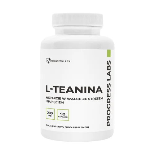 Progress Labs L-Teanina 200 mg, 90 kaps.