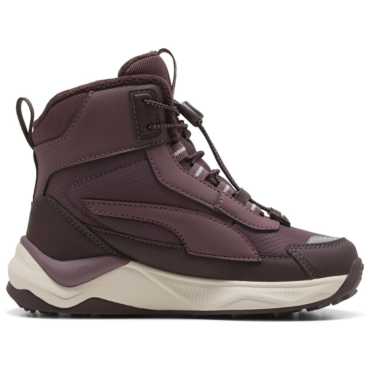 Buty dziecięce Puma Puma Evolve 2.0 Boot PS Rich Cocoa-Powde Rozmiar butów (UE): 32 / Kolor: fioletowy