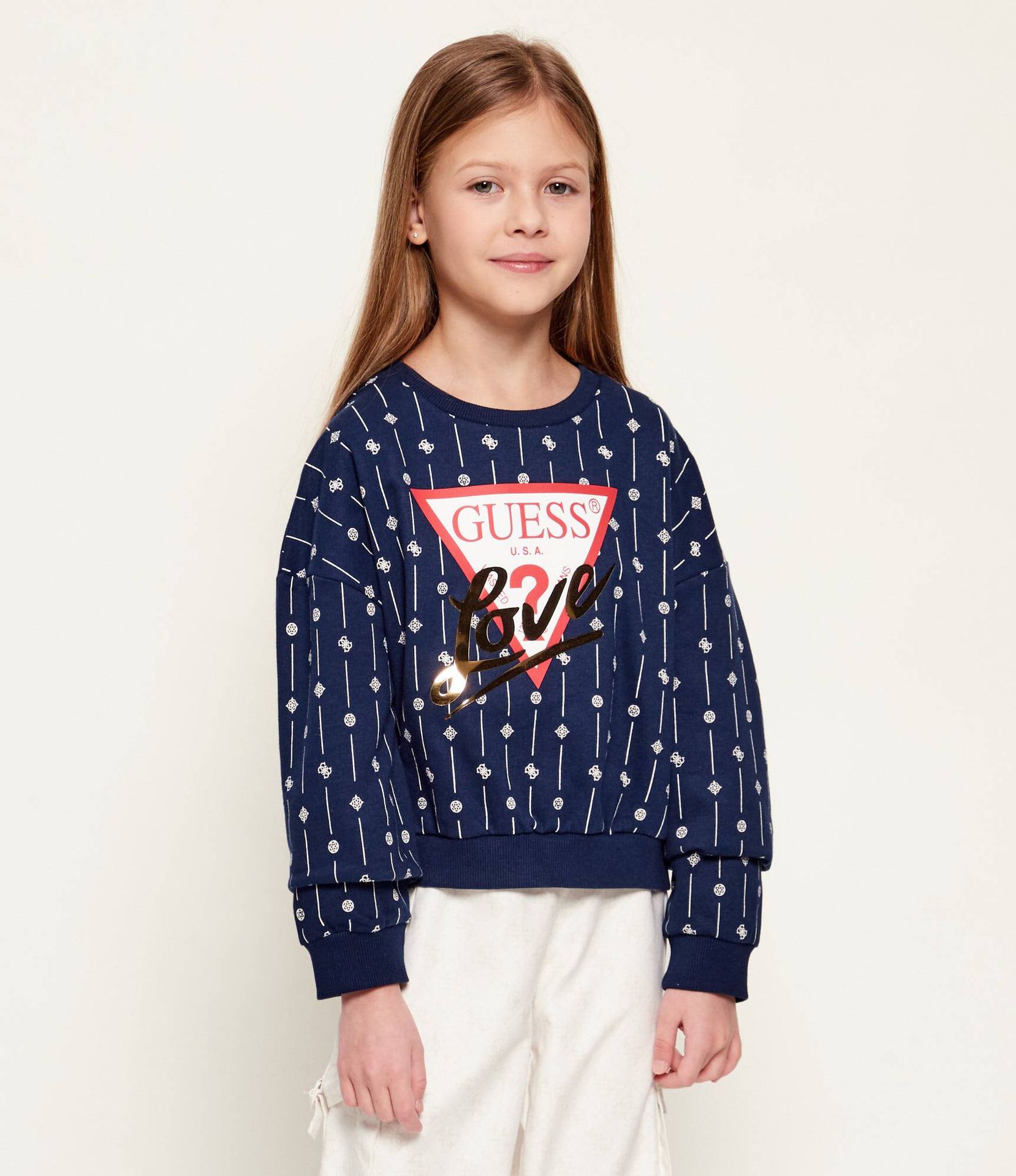 Guess Bluza Cropped Fit