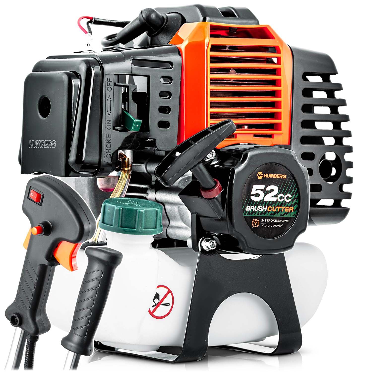 Humberg Silnik do kosy spalinowej podkaszarki z uchwytem 52 cc 7500 RPM HM-615