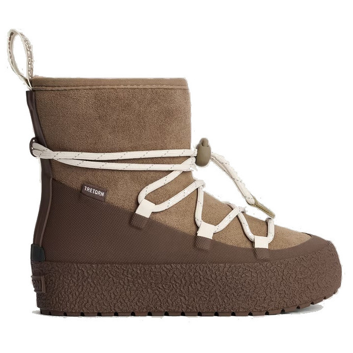 Dziecięce buty zimowe Tretorn Aspa Hybrid Jr Shitake Rozmiar butów (UE): 33 / Kolor: brązowy