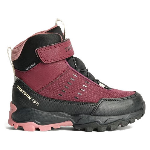 Dziecięce buty zimowe Tretorn Tero Mid Insulatd Burgundy Rozmiar butów (UE): 33 / Kolor: ciemnoczerwony