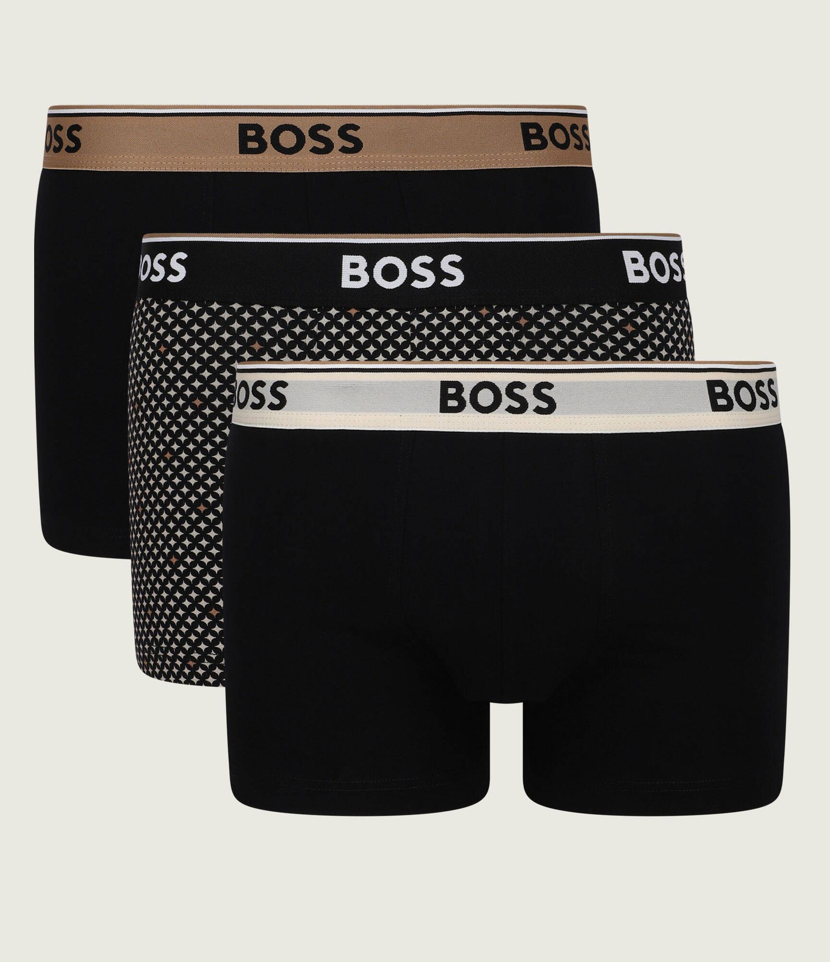 BOSS BLACK Bokserki 3-pack Power Desig