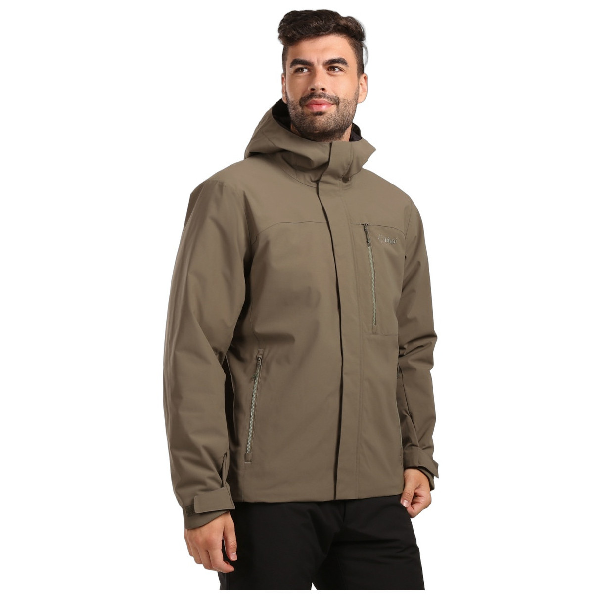 Męska kurtka outdoorowa Kilpi Olvera-M Rozmiar: XL / Kolor: khaki