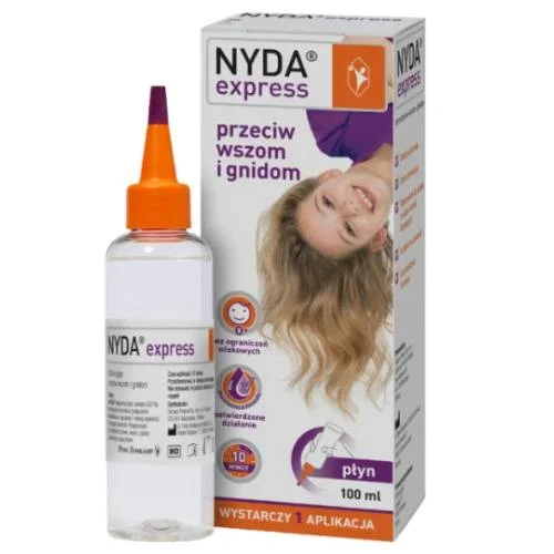 Nyda Express Płyn przeciw wszom i gnidom, 100 ml