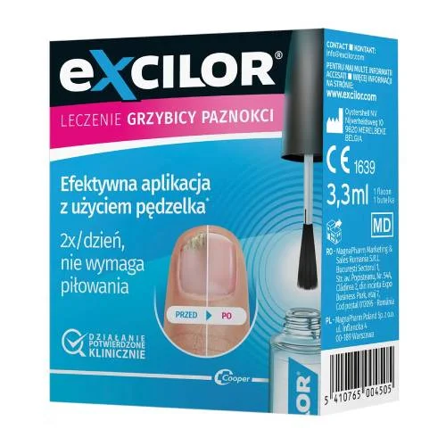Excilor Leczenie grzybicy paznokci 3,3 ml