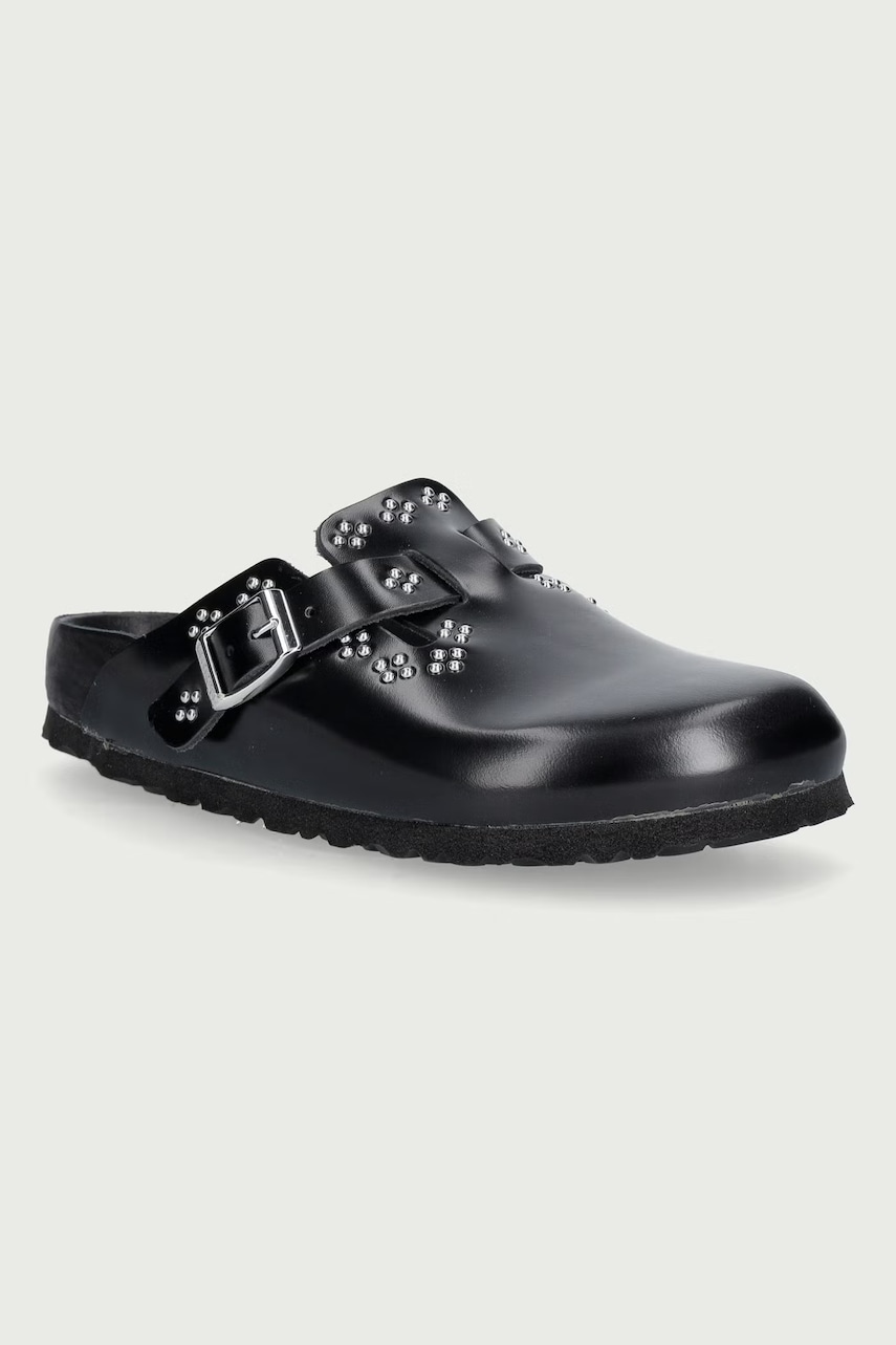 Birkenstock Boston Rivet EXQ LENA klapki damskie skórzane