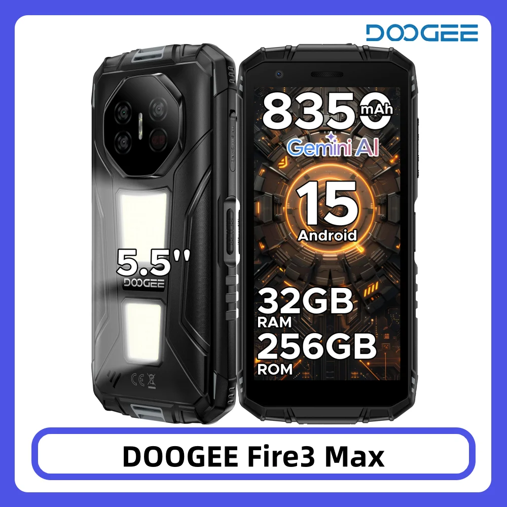 DOOGEE Fire 3 Max Wytrzymały telefon 5.5